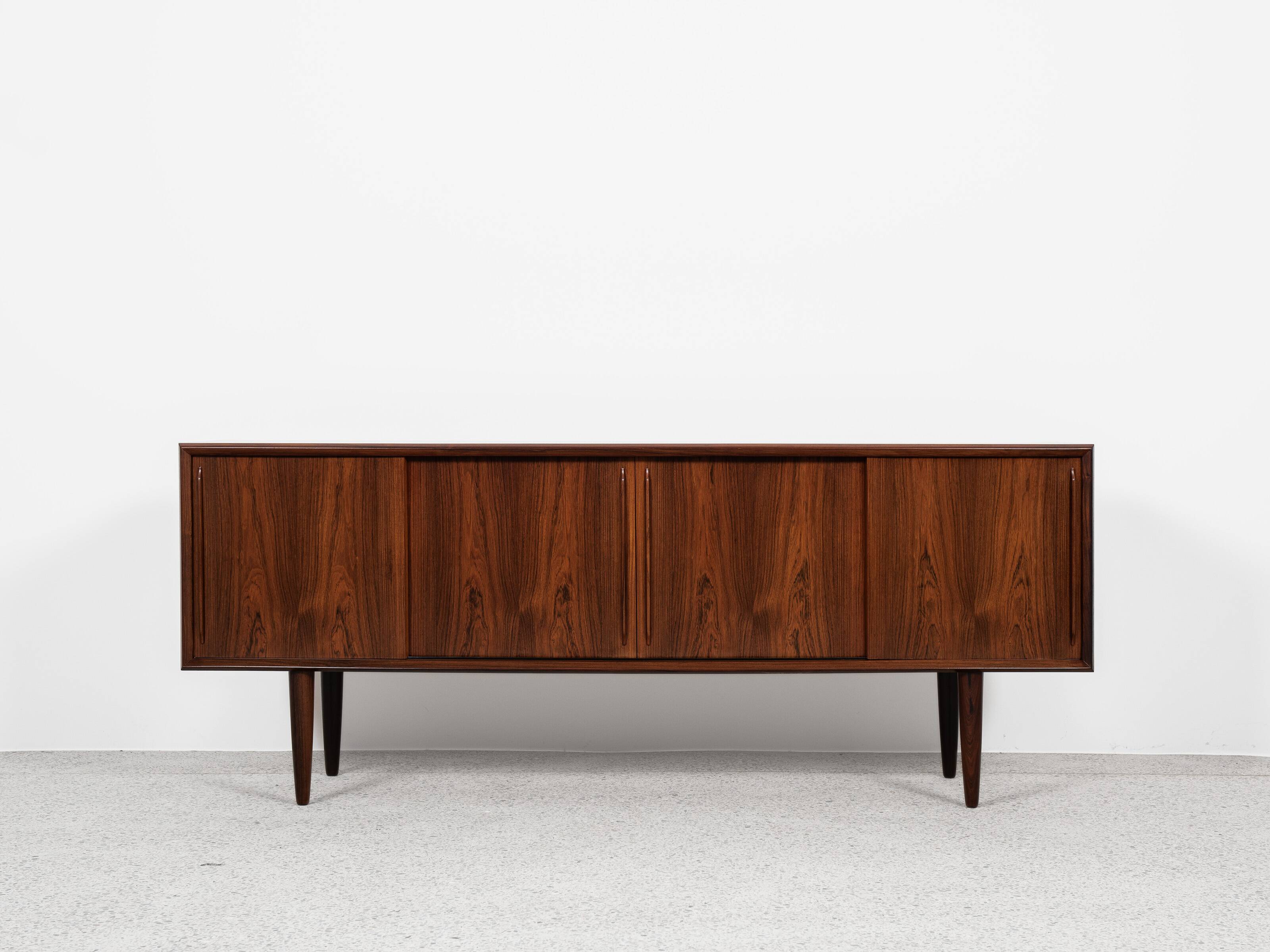 Midcentury Danish sideboard in rosewood by Svend Aage Madsen for HP Hansen