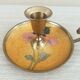 Brass "cellar rat" candle holder