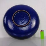 Rotating Teak Tray with Ceramic Bowls, Denmark, 1960s, Set of 10