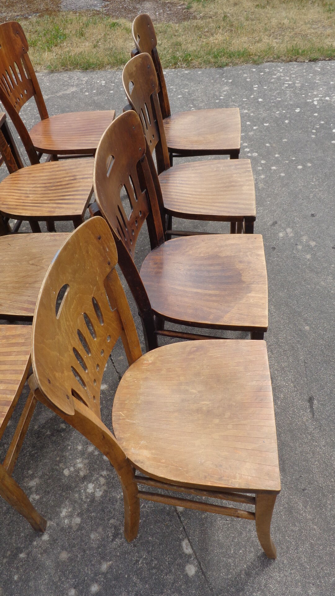 Set de 12 chaises bistrot Luterma