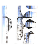 Original and unique abstract painting - Tribute to Soulages