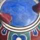 Ceramic vase, eco. Ganneron early 20th century signed Daudon Ottoman (cf. Th. De