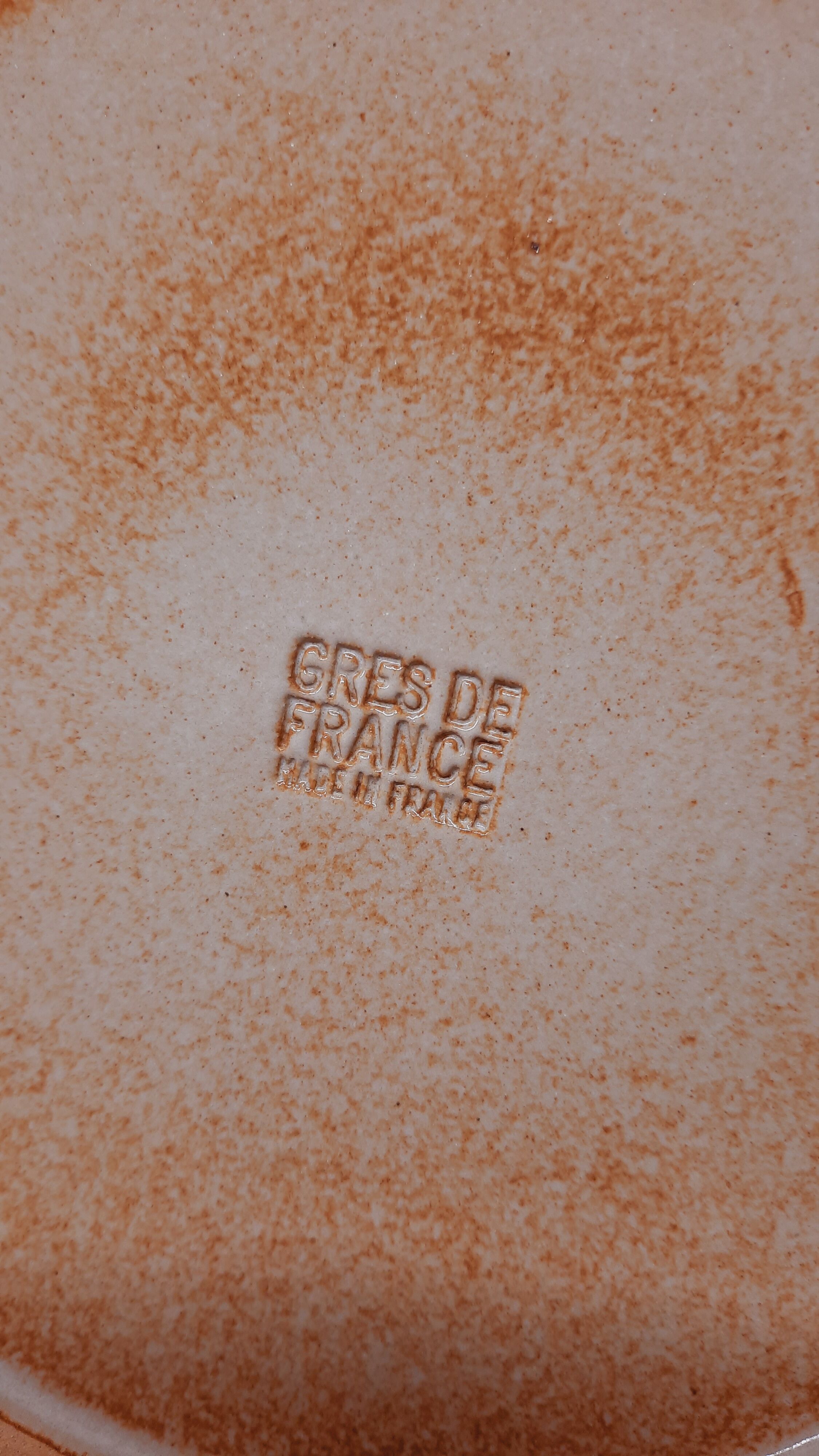 Service 12 plates dessert sandstone