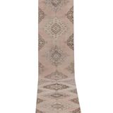 Vintage Turkish Oushak Rug Handwoven 86x733 cm