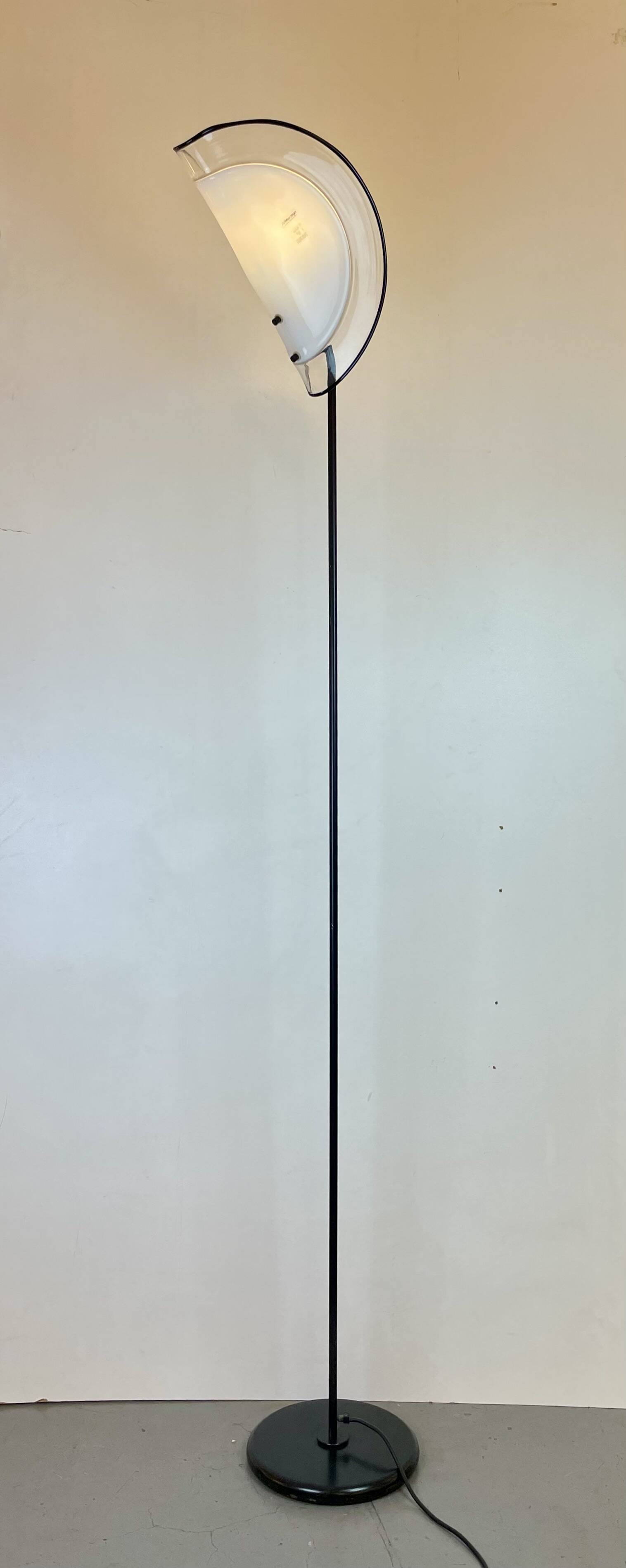 Murano Floor Lamp by Mazzega, Italy, 1980s