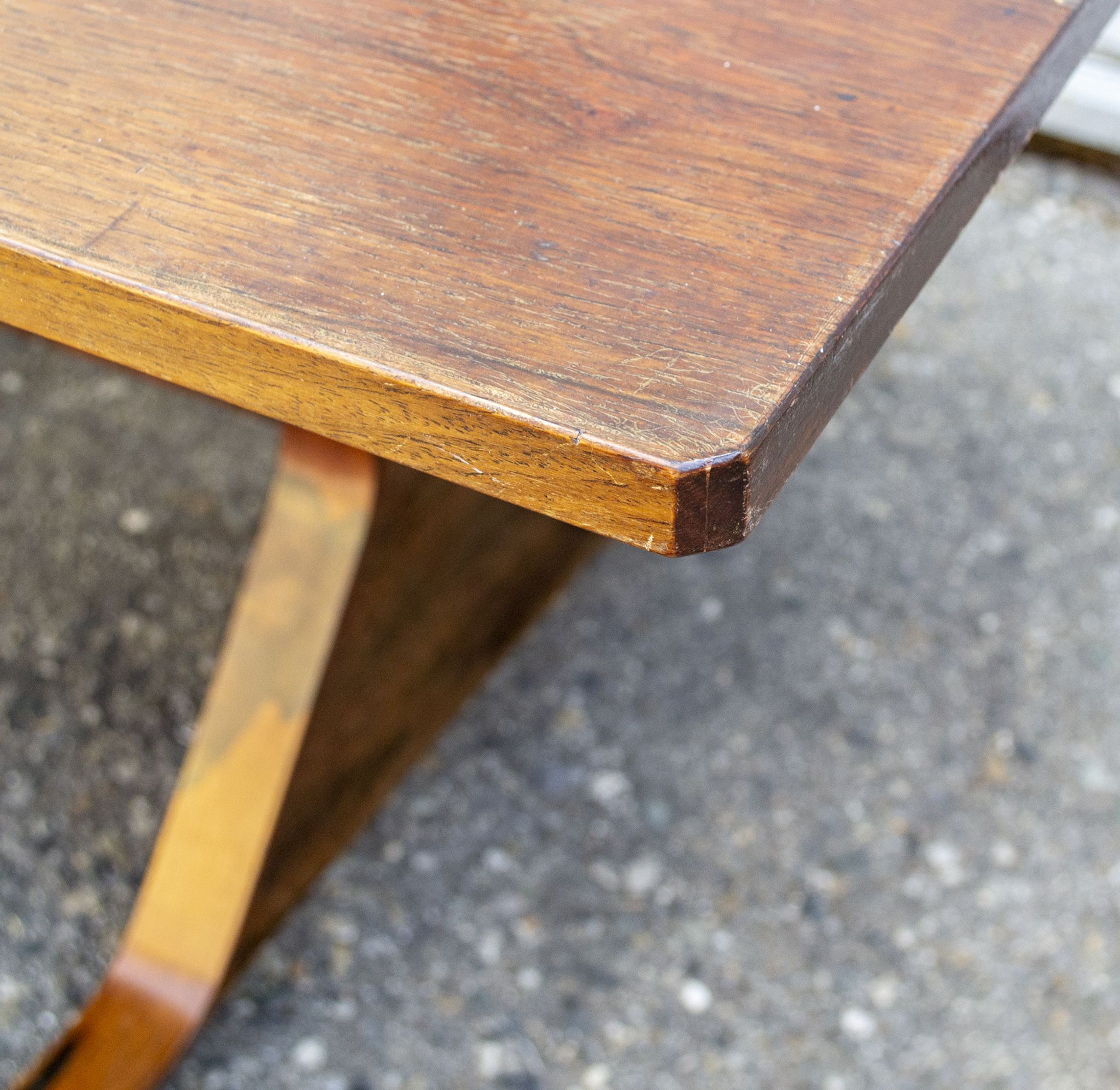 Rosewood table by Gianfranco Frattini for Bernini Italia Year 1957
