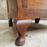 Antique small cabinet sideboard oak
