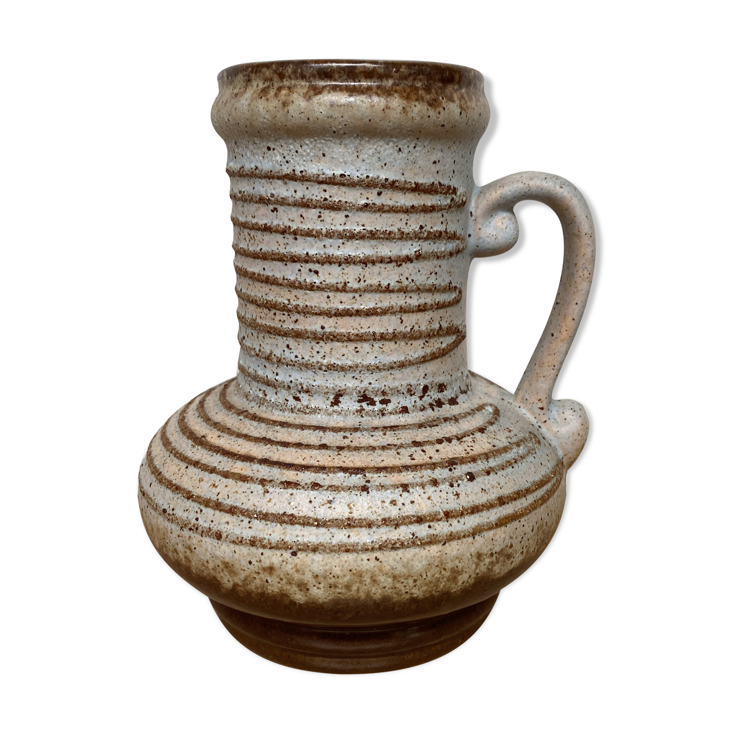 Vintage ceramic vase Strehla Germany