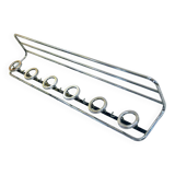 Wall coat rack in Bauhaus style, 1960s