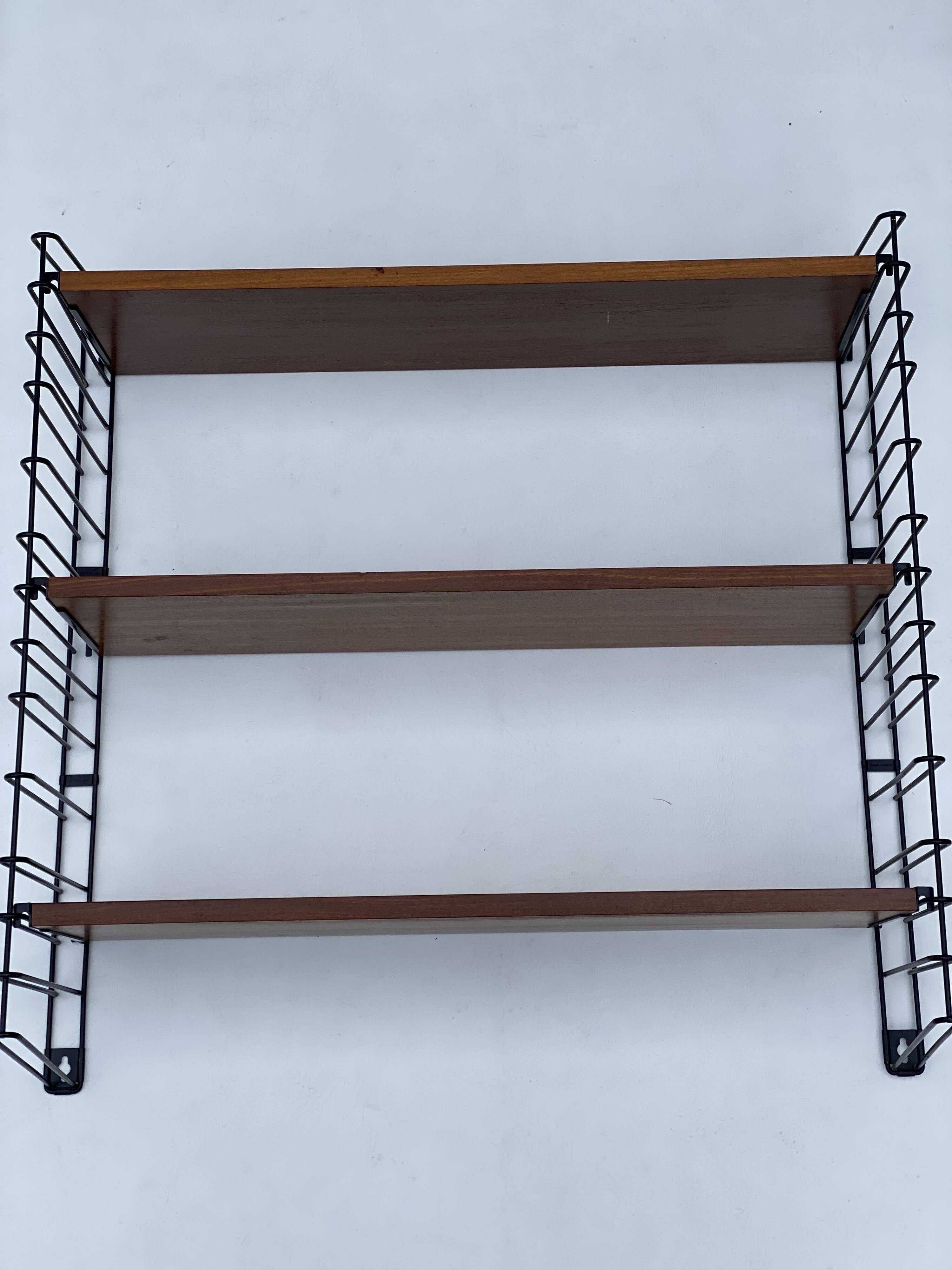 Vintage Teak Wall Shelves by Tomado