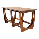 G-Plan coffee table with nesting tables - mid century modern