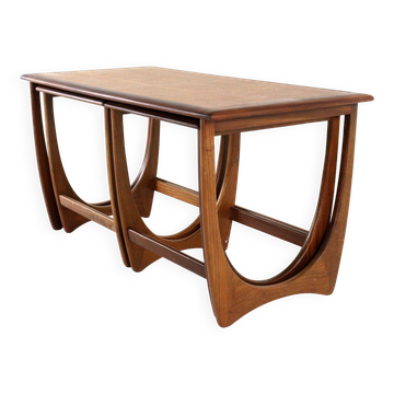 G-Plan coffee table with nesting tables - mid century modern