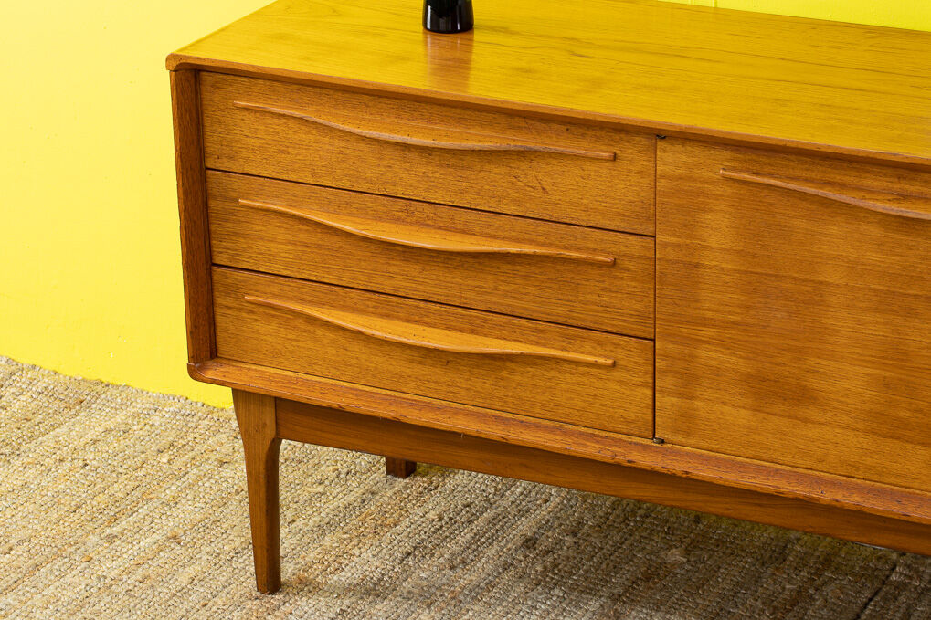 Vintage Scandinavian Enfilade – 192 cm