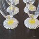 Daisy glass glasses