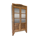 Parisian Art Deco glass cabinet