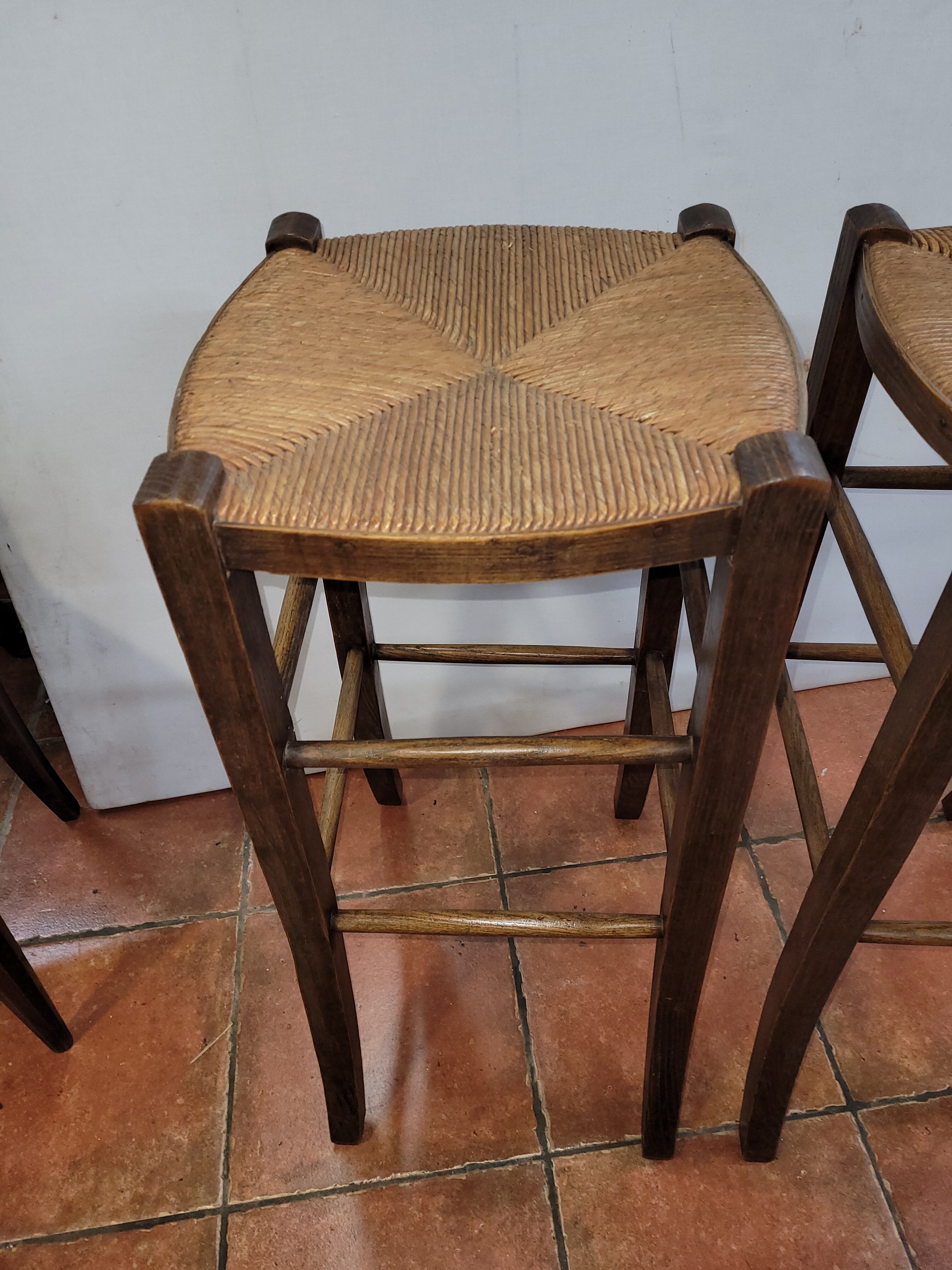 Pair of antique stools