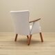 Cream armchair, Danish design, 1970s, production: Denmark