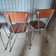 Lot de 4 chaises en formica