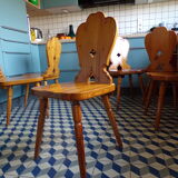 Suite 6 mountain chairs in pine