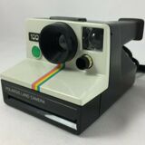 Polaroid 1000 land camera et flash polatronic polaroid avec adaptateur