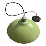 Suspension métal vert pastel