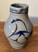 Small stoneware pitcher with salt from Alsace, early 20th century, height 12.5 cm