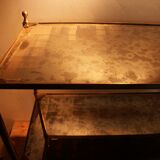 Brass end table from the 50s/70s