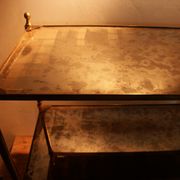 Brass side table from the 1950s/70s.