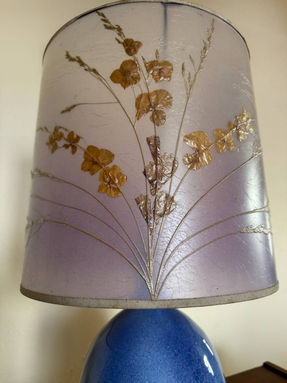 Ceramic lamp Les Cyclades Anduze 60s