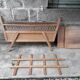 Child bed, compass feet, 50s