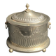 Crafts, Moroccan tea box, biscuits, silver-plated metal, 20th century