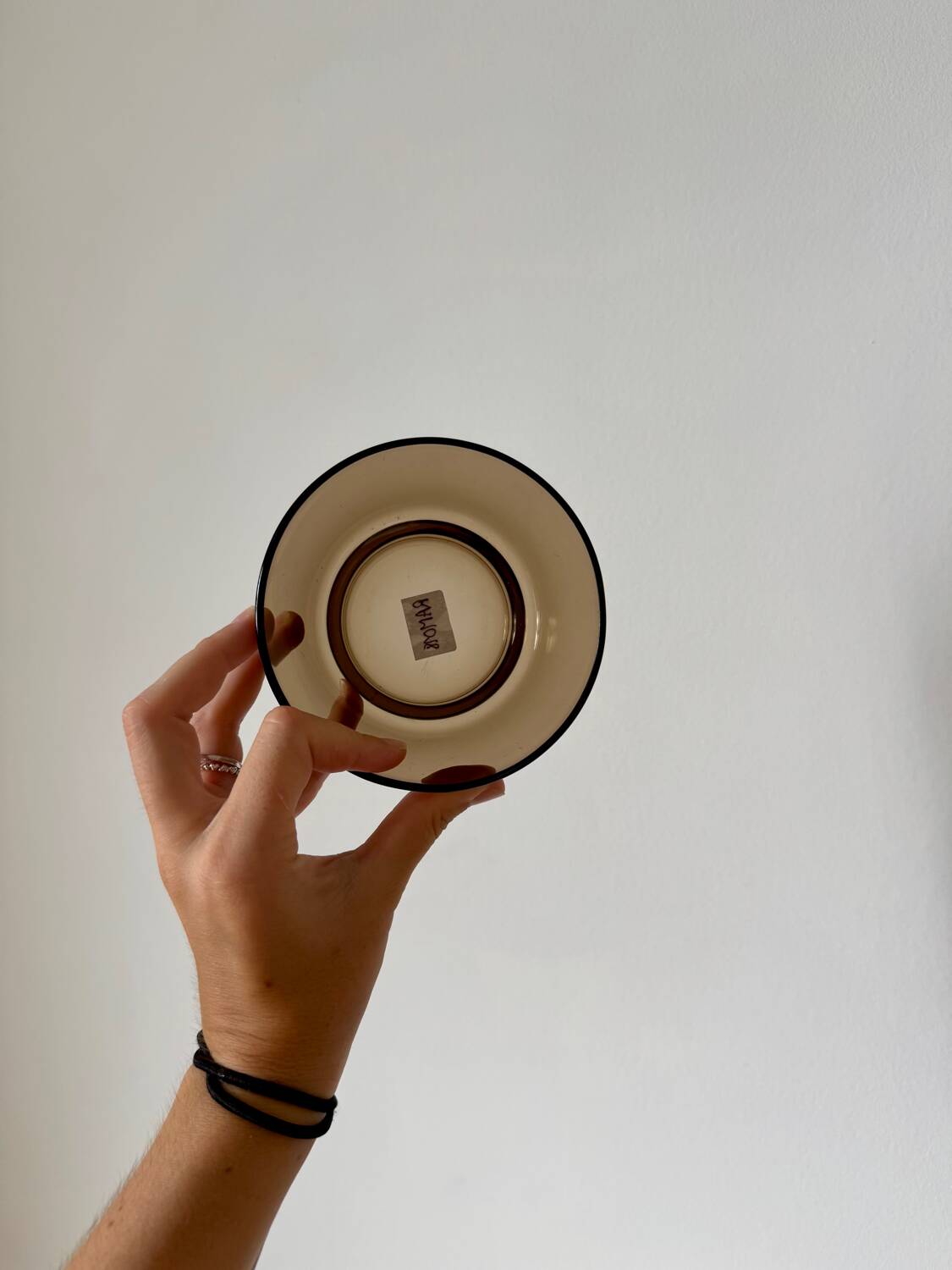 Vereco Set of 7 Smoked Glass Ramekins