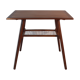 Table d'appoint Drevopodnik Holesov vintage Tchécoslovaque 1960s