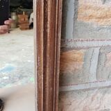 Ancient Burmese teak mirror