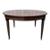 Table à manger ronde en acajou de style Louis XVI 230 cm