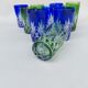 10 crystal goblets from Saint Louis, 1930s.