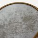Maison Baguès coffee table in gilded bronze and aged mirror – 1950s