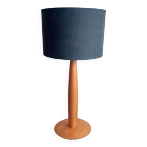 Lampe à poser en hêtre - marron