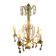 5-light crystal chandelier