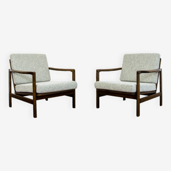 B-7522 armchairs by Zenon Bączyk 1960s