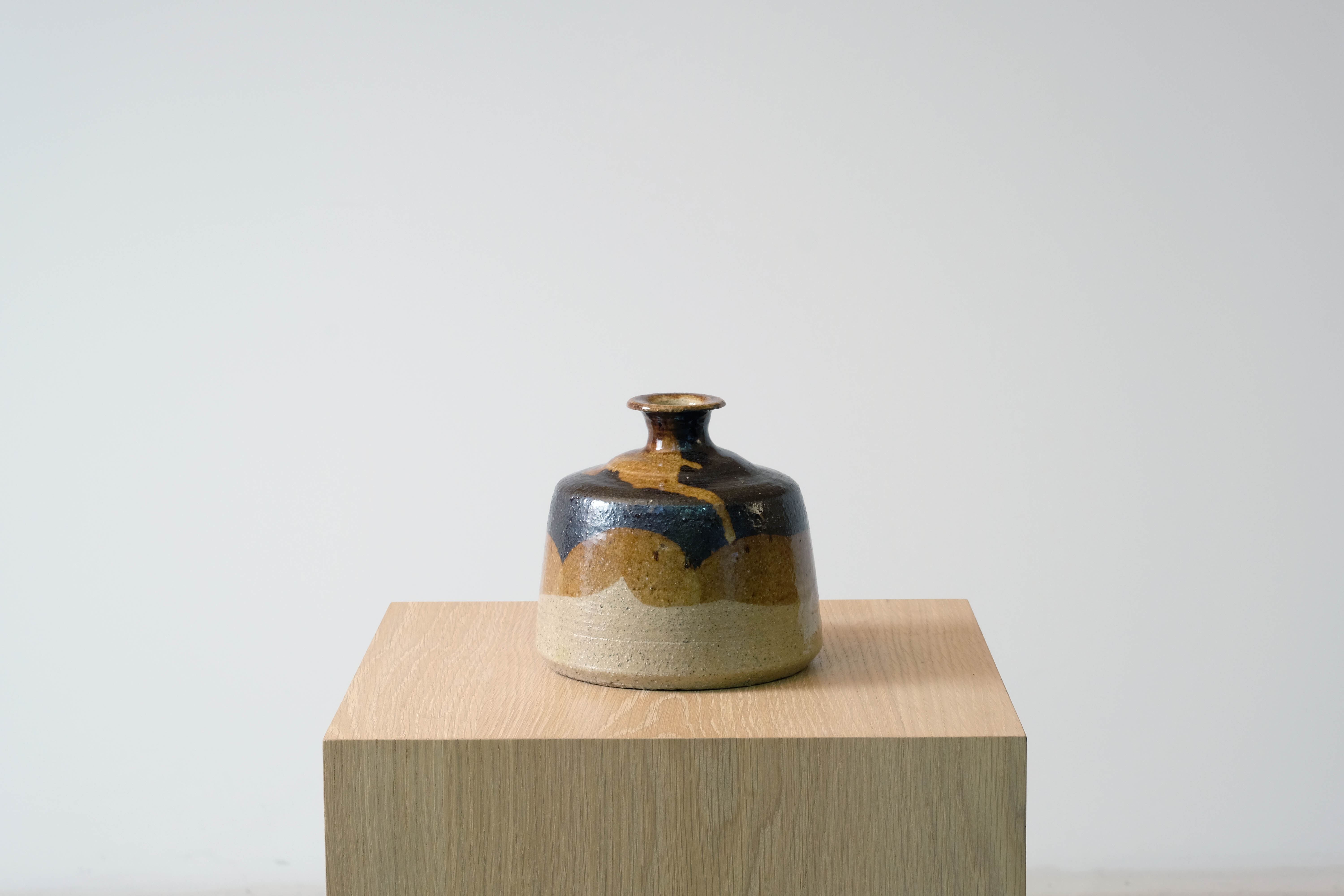 Ceramic vase signed "HIB"