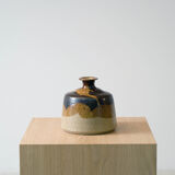 Ceramic vase signed "HIB"