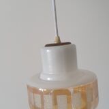 Opaline ceiling lamp 50/60s