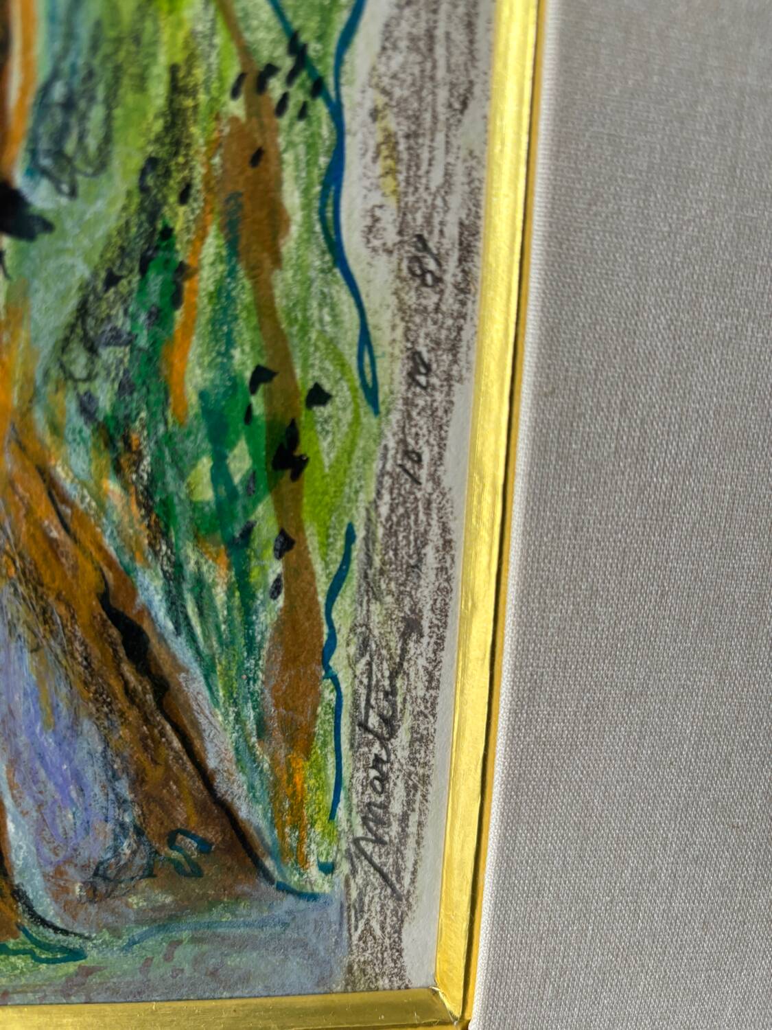 Landscape signed Martin