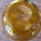 Jug / Glass Bullied Pitcher Biot Yellow Amber Honey Signed