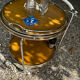 Vintage rolling bar cart from the 60s/70s.