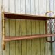 Etagere rotin bambou d'époque vintage