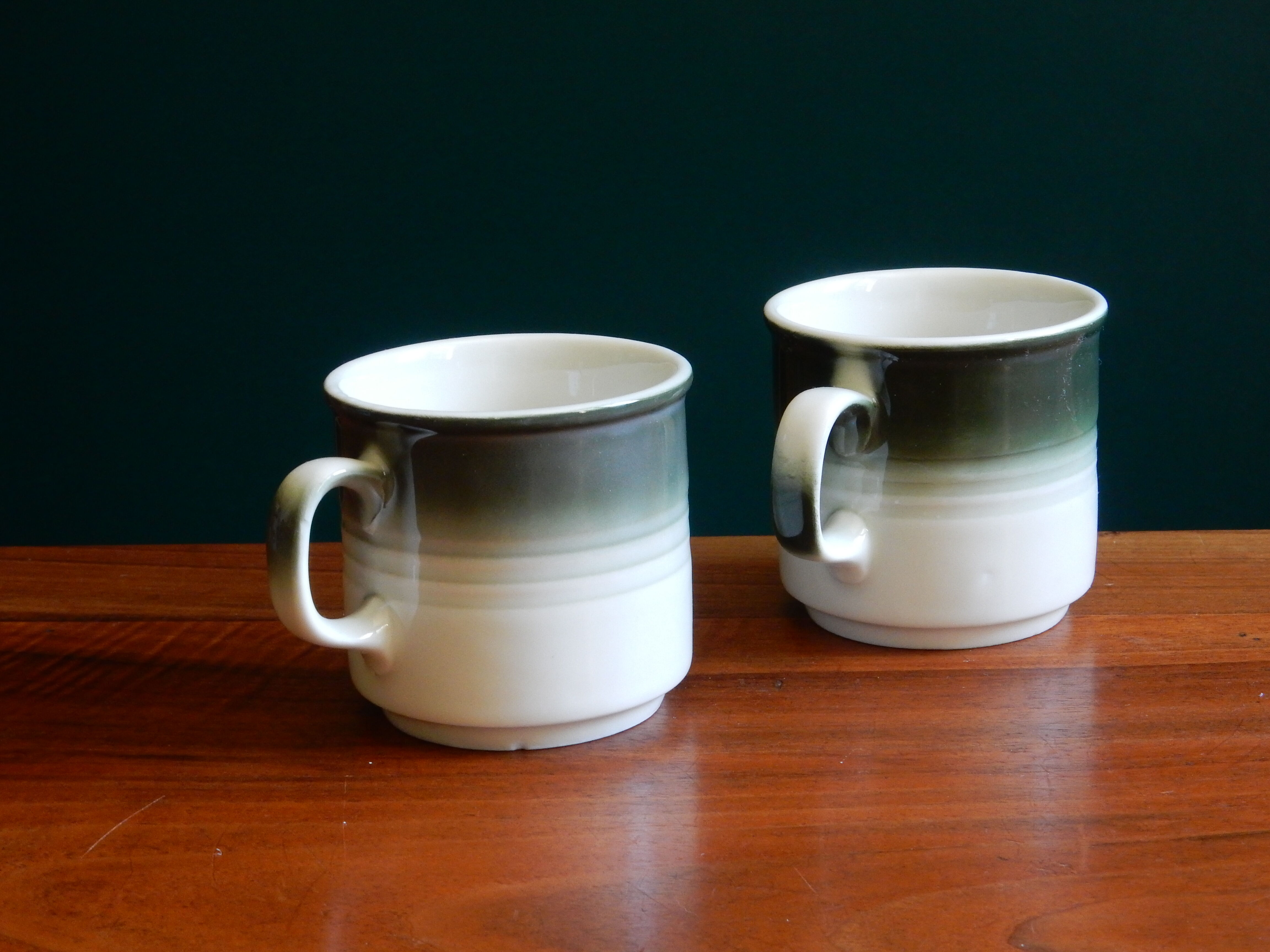 2 coffee cups SPM Walküre Porzellan Bayreuth