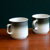 2 coffee cups SPM Walküre Porzellan Bayreuth