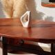 Oval dining table in teak – 6 to 8 people – Fresco model – G Plan